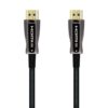 AISENS Cable HDMI V2.1 AOC Ultra Alta Velocidad / HEC 8k@60Hz 4k@120Hz 4:4:4 48Gbps, A/M-A/M, Negro, 100m