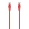 AISENS Cable de Red Latiguillo RJ45 LSZH Cat.6A 500 Mhz UTP AWG24, Rojo, 30CM