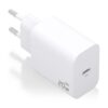 AISENS Cargador GaN 20W, 1xUSB-C PD3.0, Blanco