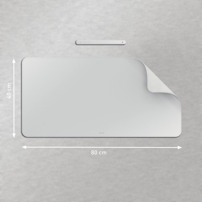 Leitz 53820085 protector de escritorio Cloruro de polivinilo (PVC) Gris Leitz 53820085 protector de escritorio Cloruro de polivinilo (PVC) Gris - Imagen 2