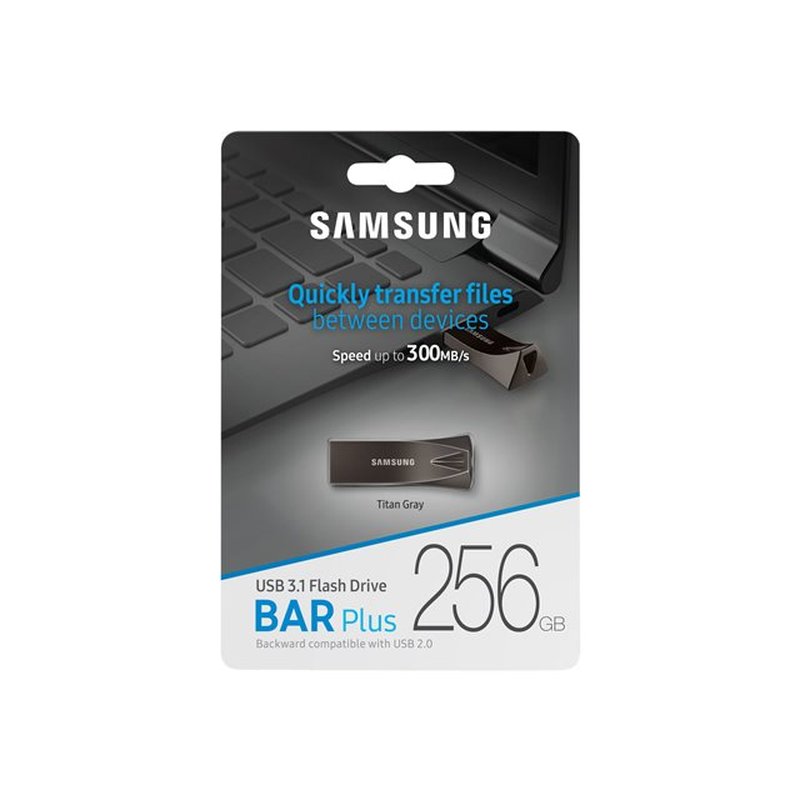 Samsung MUF-256BE unidad flash USB 256 GB USB tipo A 3.2 Gen 1 (3.1 Gen 1) Gris Samsung MUF-256BE unidad flash USB 256 GB USB tipo A 3.2 Gen 1 (3.1 Gen 1) Gris - Imagen 6