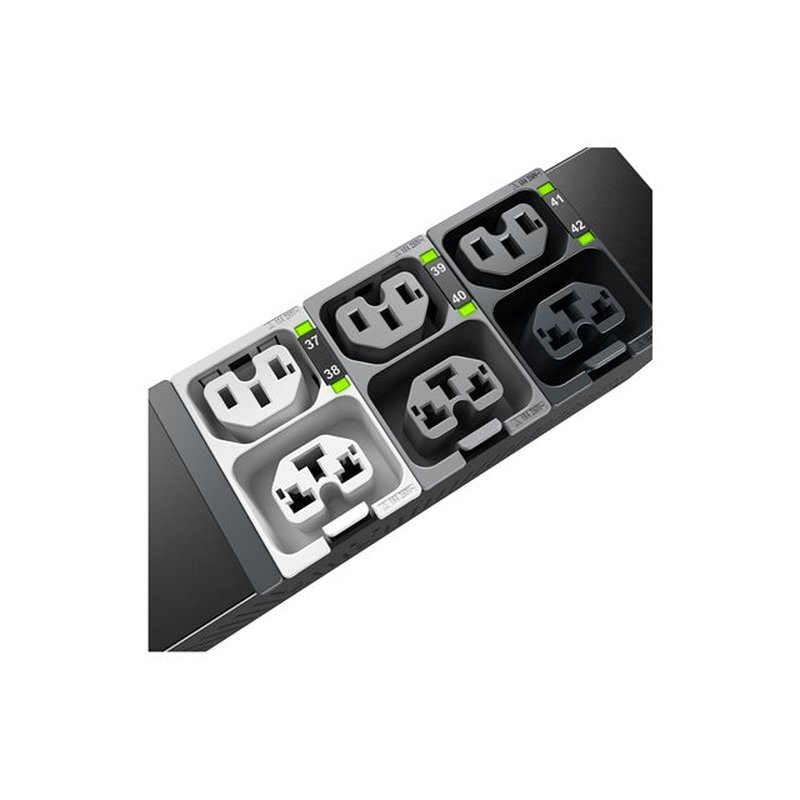 APC NetShelter Rack PDU Advanced unidad de distribución de energía (PDU) 42 salidas AC 0U Negro - Imagen 5