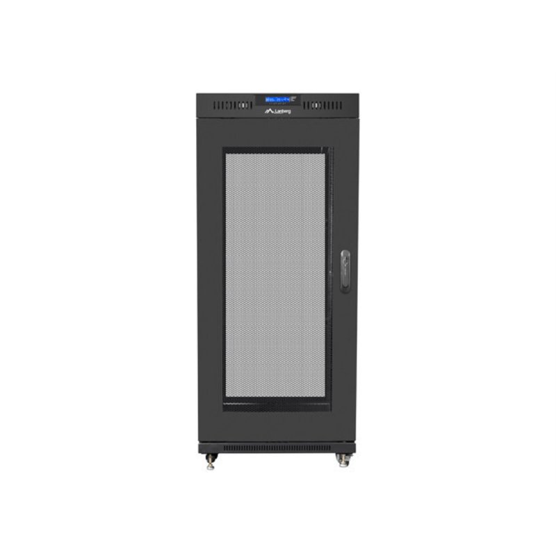 ARMARIO LANBERG RACK 19" 15U 800X1000 FLAT PACK NEGRO PUERTA MALLA CON LCD ARMARIO LANBERG RACK 19" 15U 800X1000 FLAT PACK NEGRO PUERTA MALLA CON LCD