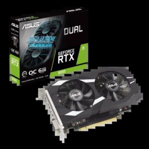 ASUS Dual -RTX3050-O6G NVIDIA GeForce RTX 3050 6 GB GDDR6 ASUS Dual -RTX3050-O6G NVIDIA GeForce RTX 3050 6 GB GDDR6