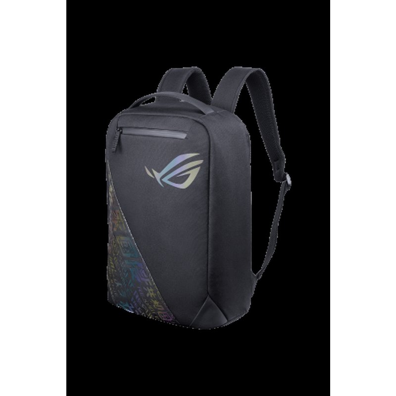 ASUS ROG Backpack BP1501G Holographic Edition 43,2 cm (17") Mochila Negro, Gris - Imagen 3