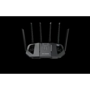 ASUS TUF Gaming BE6500 (TUF-BE6500) router inalámbrico 2.5 Gigabit Ethernet Doble banda (2,4 GHz / 5 GHz) Negro ASUS TUF Gaming BE6500 (TUF-BE6500) router inalámbrico 2.5 Gigabit Ethernet Doble banda (2,4 GHz / 5 GHz) Negro