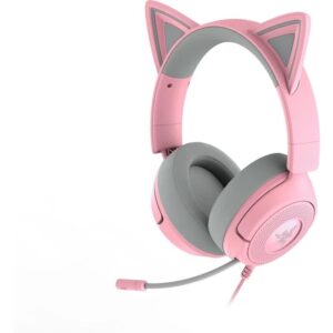 AURICULARES RAZER KRAKEN KITTY V3 X QUARTZ (RZ04-05350100-R3M1)