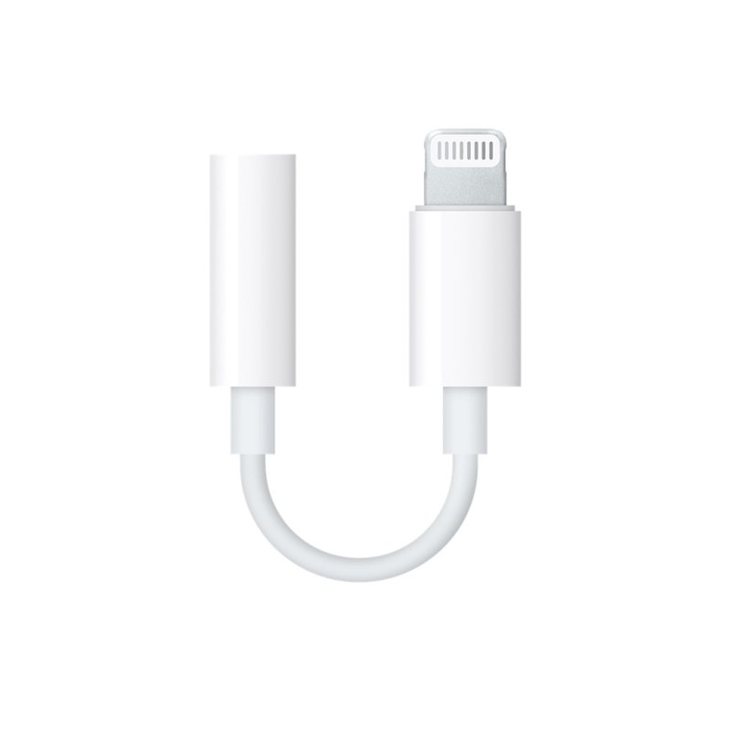 ADAPTADOR APPLE LIGHTNING A JACK 3,5MM BLANCO ADAPTADOR APPLE LIGHTNING A JACK 3,5MM BLANCO
