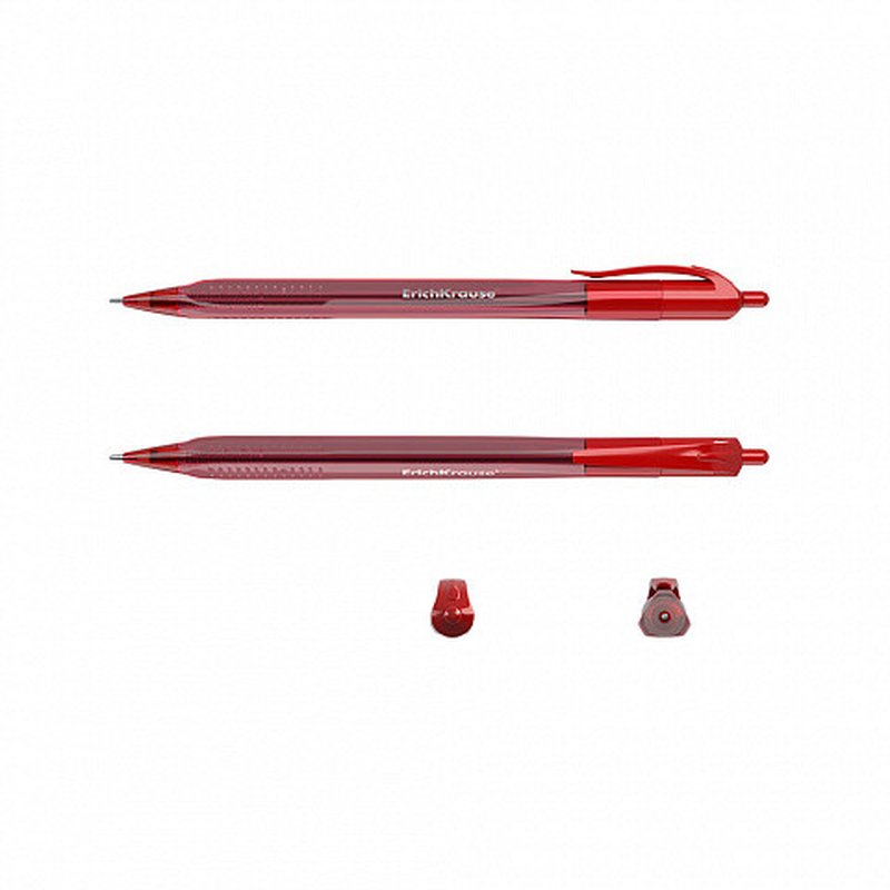 BOLÍGRAFO AUTOMÁTICO U-28, ULTRA GLIDE TECHNOLOGY, TINTA COLOR: ROJO ERICH KRAUSE 33530 | PACK 12 UNIDADES