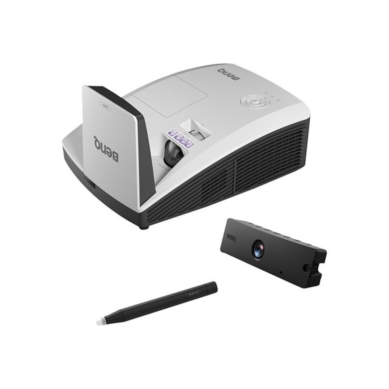Benq MH856UST+ videoproyector Proyector de alcance ultracorto 3500 lúmenes ANSI DLP 1080p (1920x1080) 3D Negro, Blanco Benq MH856UST+ videoproyector Proyector de alcance ultracorto 3500 lúmenes ANSI DLP 1080p (1920x1080) 3D Negro, Blanco - Imagen 2