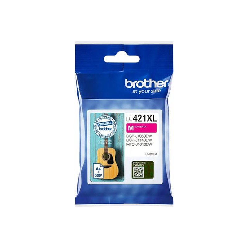 Brother LC421XLM cartucho de tinta 1 pieza(s) Original Magenta