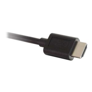 C2G 41351 adaptador de cable de vídeo 0,2032 m HDMI VGA (D-Sub) Negro