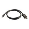 C2G 54421 adaptador de cable de vídeo 1,82 m Mini DisplayPort HDMI Negro