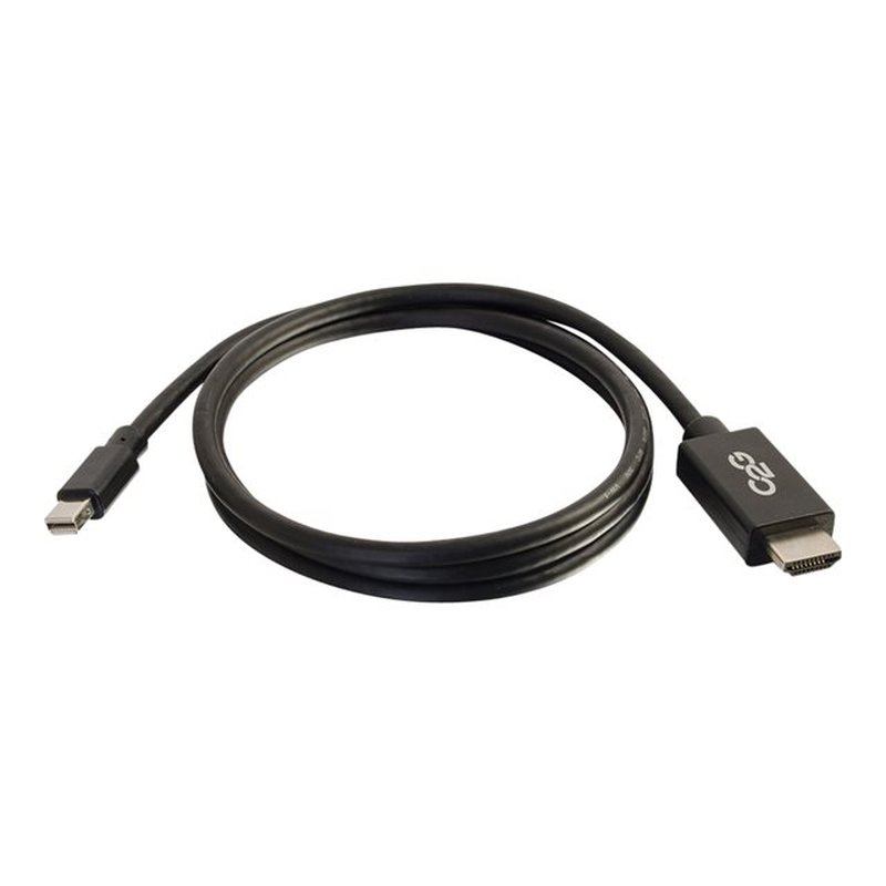 C2G 54421 adaptador de cable de vídeo 1,82 m Mini DisplayPort HDMI Negro
