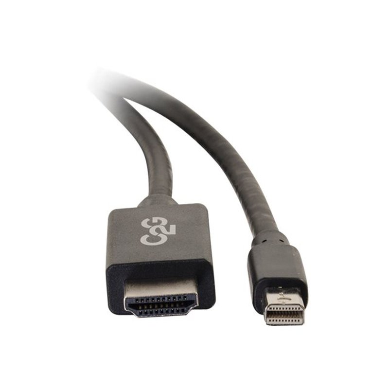 C2G 54421 adaptador de cable de vídeo 1,82 m Mini DisplayPort HDMI Negro - Imagen 3