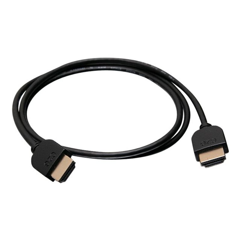 C2G Cable HDMI flexible de alta velocidad de 1,8 m con conectores de bajo perfil - 4K 60 Hz - Imagen 2