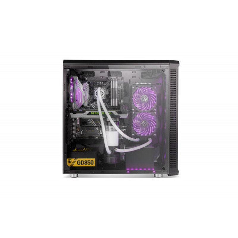 CAJA MEDIATORRE ATX NOX HUMMER TGX RGB CRISTAL TEMPLADO BLACK - Imagen 13