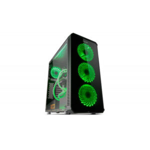 CAJA MEDIATORRE ATX NOX HUMMER TGX RGB CRISTAL TEMPLADO BLACK