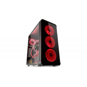 CAJA MEDIATORRE ATX NOX HUMMER TGX RGB CRISTAL TEMPLADO BLACK
