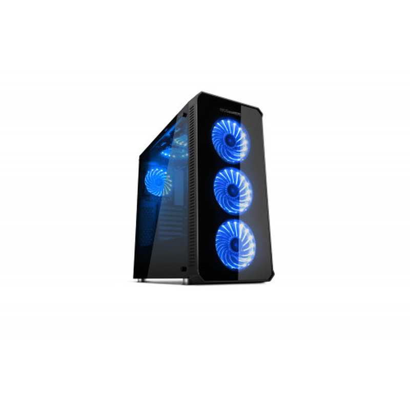 CAJA MEDIATORRE ATX NOX HUMMER TGX RGB CRISTAL TEMPLADO BLACK - Imagen 2