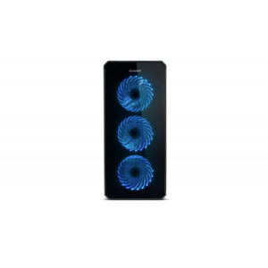 CAJA MEDIATORRE ATX NOX HUMMER TGX RGB CRISTAL TEMPLADO BLACK