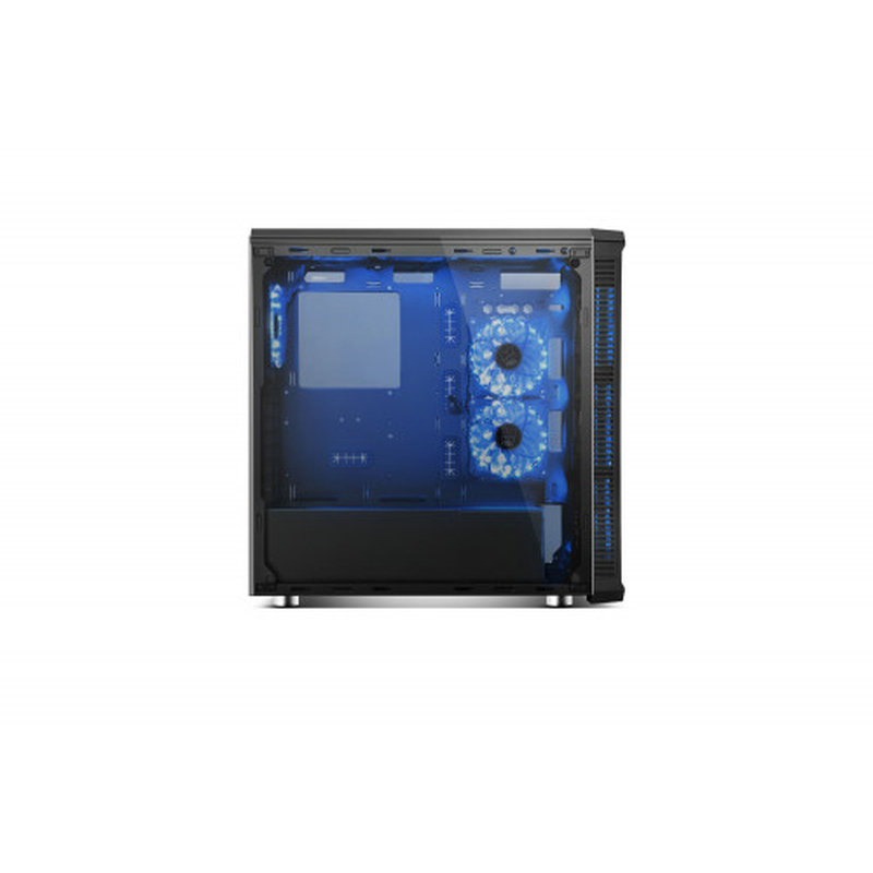 CAJA MEDIATORRE ATX NOX HUMMER TGX RGB CRISTAL TEMPLADO BLACK - Imagen 8