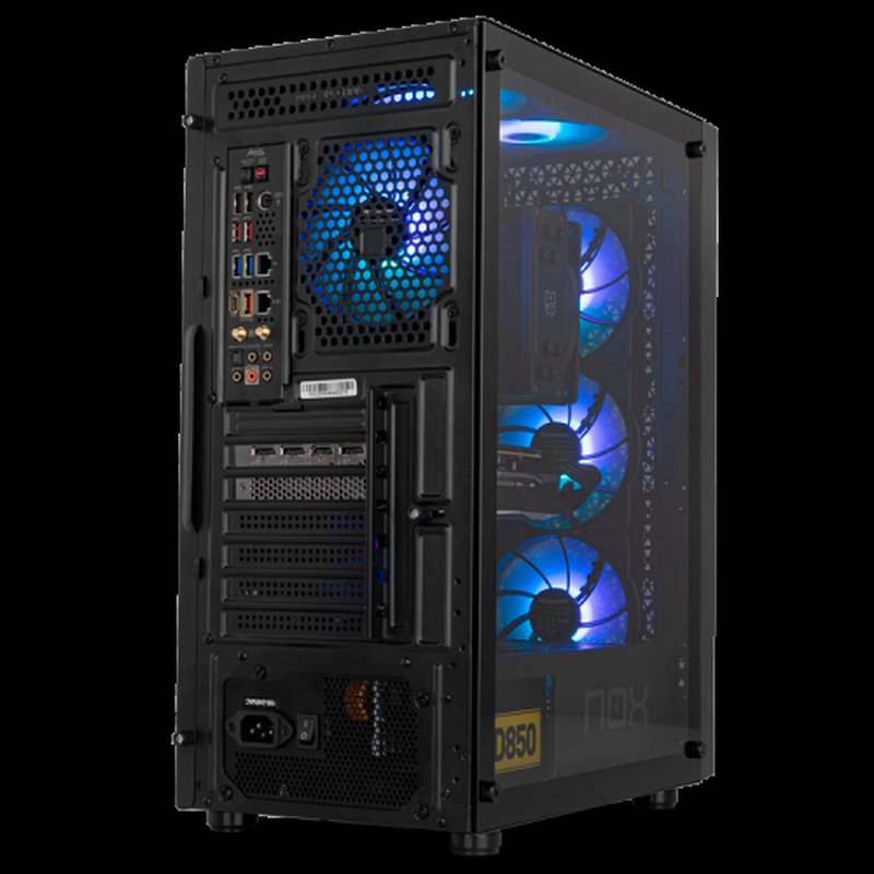 CAJA NOX INFINITY BETA SEMITORRE ATX AIRFLOW ARGB RAINBOW - Imagen 8