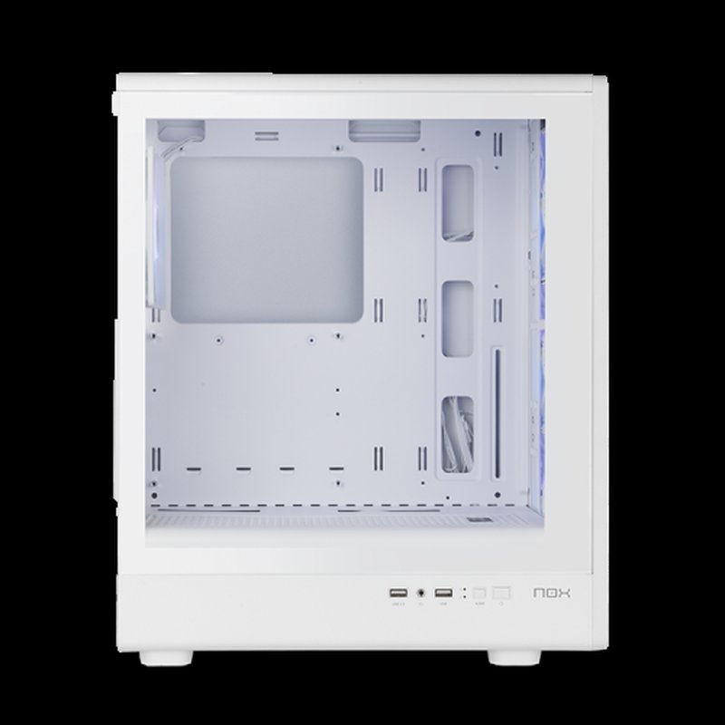 CAJA NOX SEMITORRE MESH INFINITY IOTA ARGB BLANCA USB 3.0 - Imagen 3