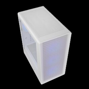 CAJA NOX SEMITORRE MESH INFINITY IOTA ARGB BLANCA USB 3.0