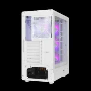 CAJA NOX SEMITORRE MESH INFINITY IOTA ARGB BLANCA USB 3.0