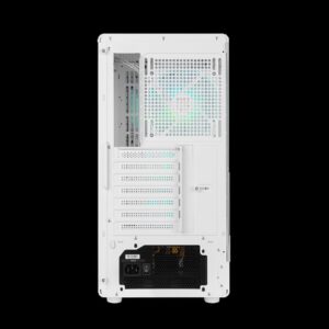 CAJA NOX SEMITORRE MESH INFINITY IOTA ARGB BLANCA USB 3.0