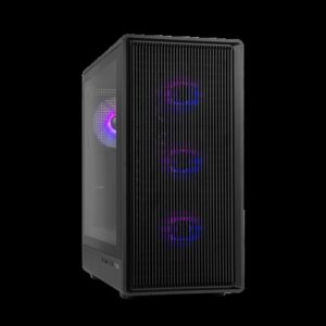 CAJA NOX SEMITORRE MESH INFINITY IOTA ARGB NEGRO USB 3.0