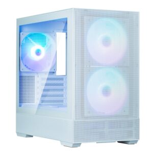 CAJA ZALMAN P30 AIR MATX 3 X VENT 120MM ARGB 2XUSB 3.0 BLANCO S/N FUENTE