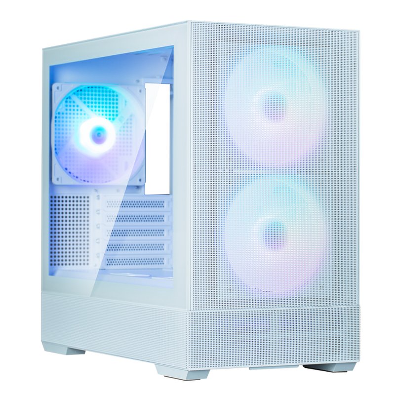 CAJA ZALMAN P30 AIR MATX 3 X VENT 120MM ARGB 2XUSB 3.0 BLANCO S/N FUENTE