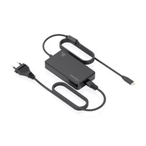 AISENS Cargador De Sobremesa GaN 100W PD3.0 1xUSB-C 1.8m, Negro