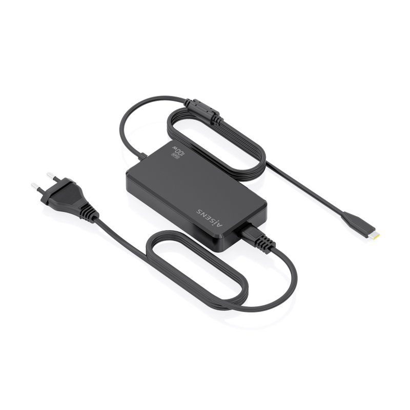 AISENS Cargador De Sobremesa GaN 100W PD3.0 1xUSB-C 1.8m, Negro AISENS Cargador De Sobremesa GaN 100W PD3.0 1xUSB-C 1.8m, Negro