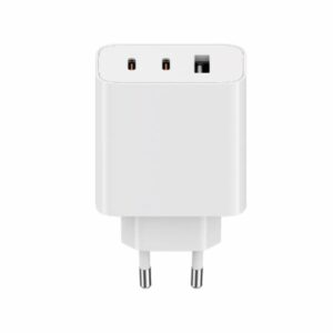 CARGADOR DE PARED XIAOMI 2XUSB-C 1USB-A 67W + CABLE WHITE