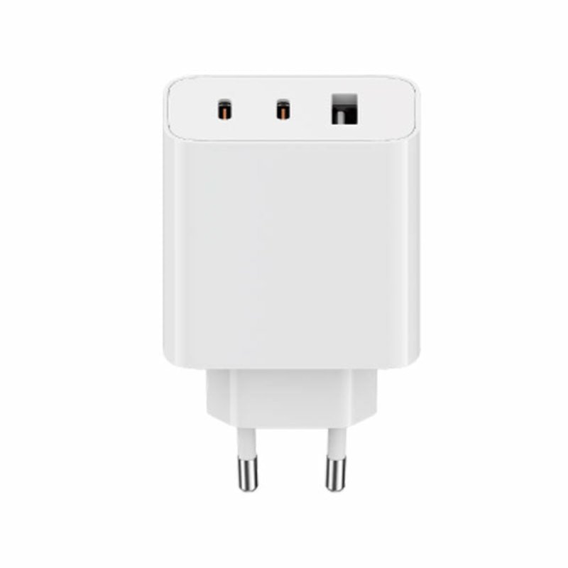 CARGADOR DE PARED XIAOMI 2XUSB-C 1USB-A 67W + CABLE WHITE