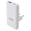 TooQ Cargador de viaje Tipo C y Tipo A, GaN 65W, USB-C/PD + USB-A/QC, Blanco TooQ Cargador de viaje Tipo C y Tipo A, GaN 65W, USB-C/PD + USB-A/QC, Blanco