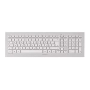 CHERRY DW 8000 teclado Ratón incluido RF inalámbrico QWERTY Inglés de EE. UU. Plata, Blanco CHERRY DW 8000 teclado Ratón incluido RF inalámbrico QWERTY Inglés de EE. UU. Plata, Blanco