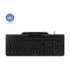 CHERRY KC 1000 SC teclado USB QWERTY Español Negro