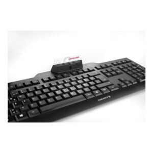 CHERRY KC 1000 SC teclado USB QWERTY Español Negro