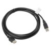 CABLE ALARGADOR LANBERG USB 2.0 MACHO HEMBRA 3M NEGRO
