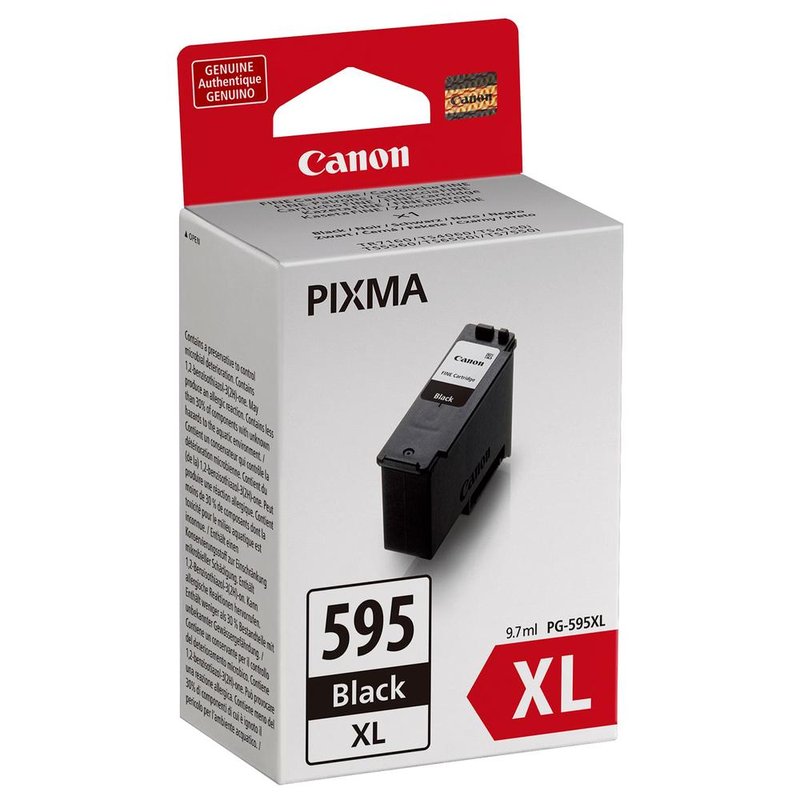 Canon PG-595XL cartucho de tinta 1 pieza(s) Original Alto rendimiento (XL) Negro Canon PG-595XL cartucho de tinta 1 pieza(s) Original Alto rendimiento (XL) Negro