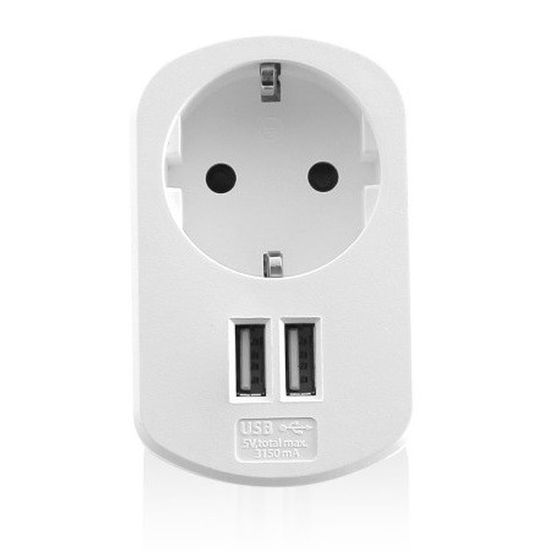 Ewent EW1211 cargador de dispositivo móvil Smartphone, Tableta Blanco Corriente alterna Interior Ewent EW1211 cargador de dispositivo móvil Smartphone, Tableta Blanco Corriente alterna Interior