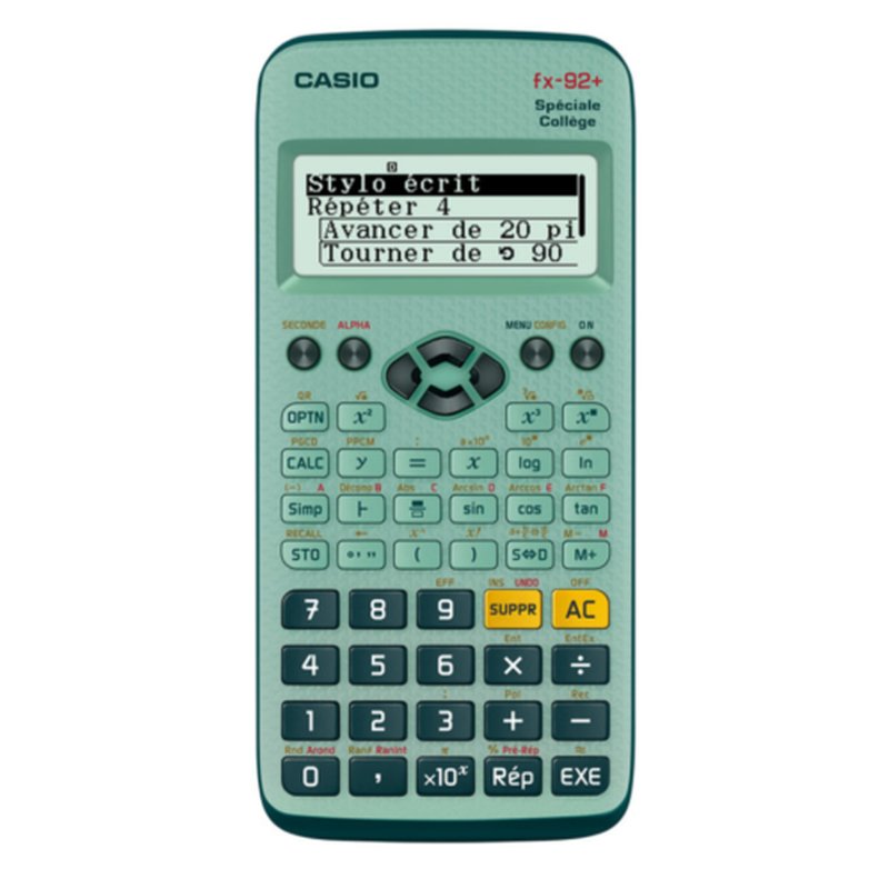 Casio FX-92+ Special college calculadora Bolsillo Calculadora científica Verde
