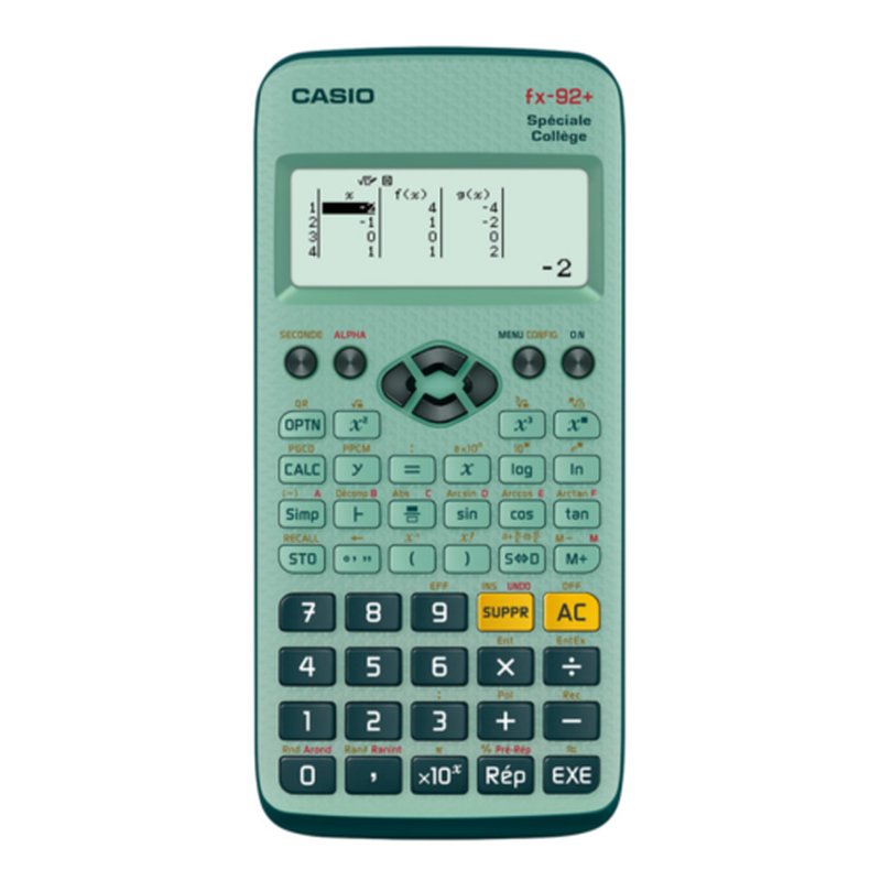 Casio FX-92+ Special college calculadora Bolsillo Calculadora científica Verde - Imagen 5