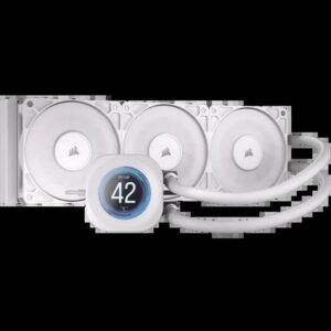 Corsair Nautilus 360 RS Procesador Sistema de refrigeración líquida todo en uno 12 cm Blanco