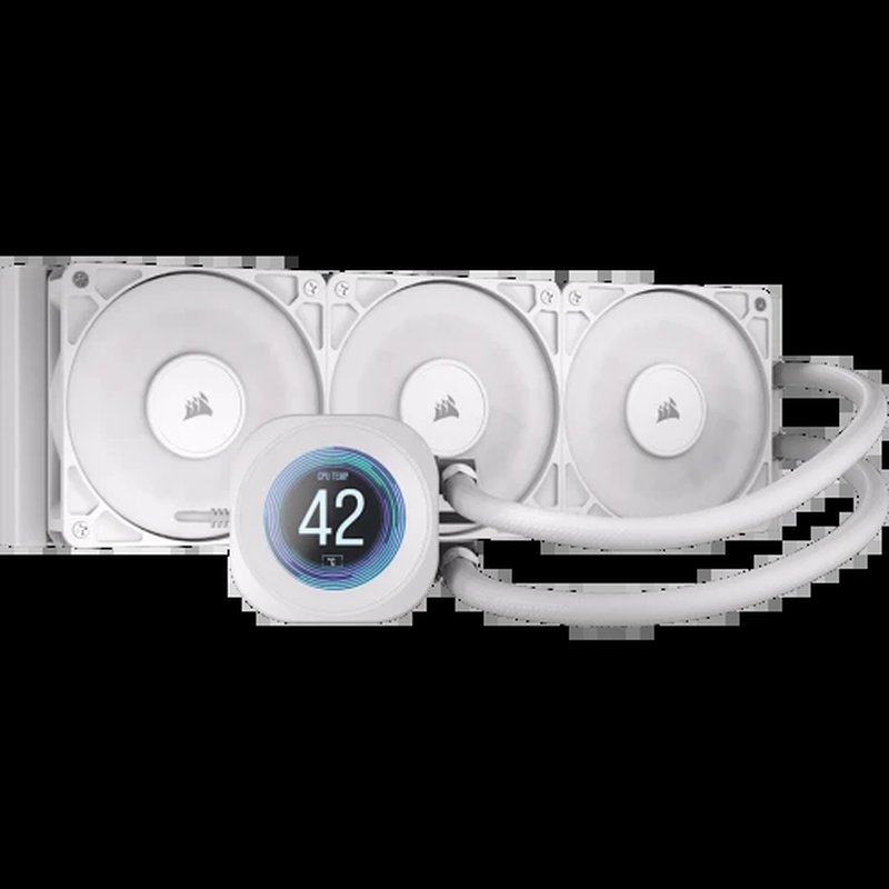 Corsair Nautilus 360 RS Procesador Sistema de refrigeración líquida todo en uno 12 cm Blanco