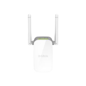 D-Link N300 Repetidor de red Gris, Blanco 10, 100 Mbit/s